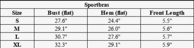 Women's Asymmetrical Cross Back Sports Bra