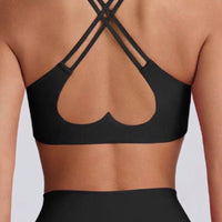 Cross Back Sports Bra + Shorts