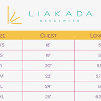 Liakada Dancewear Girl's Racerback Bra Top
