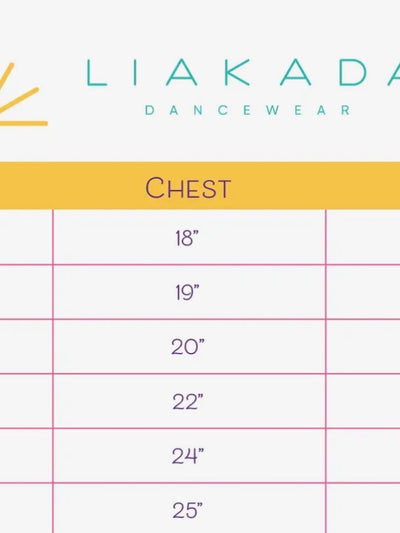 Liakada Dancewear Girl's Racerback Bra Top