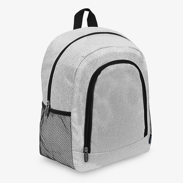 Small Size Silver Glitter NGIL  Back Pack for Cheer or Gymnastics