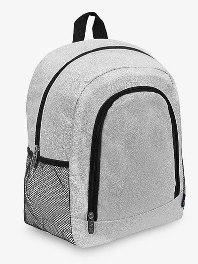 Small Size Silver Glitter NGIL  Back Pack for Cheer or Gymnastics