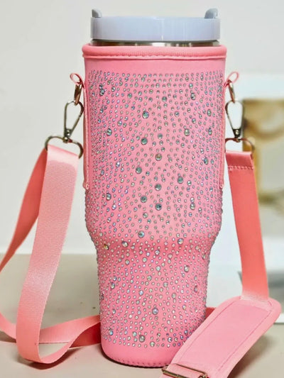 Bling Water Bottle Carrier Bag For Stanley Quencher H2.0
