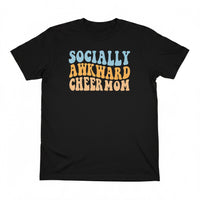 Socially Awkward Cheer Mom Tee