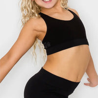 Kids Strappy Sports Bra