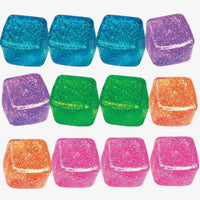 Fun Doh Squish & Squeeze Sparkle Cube Fidget Toy