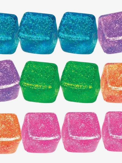 Fun Doh Squish & Squeeze Sparkle Cube Fidget Toy