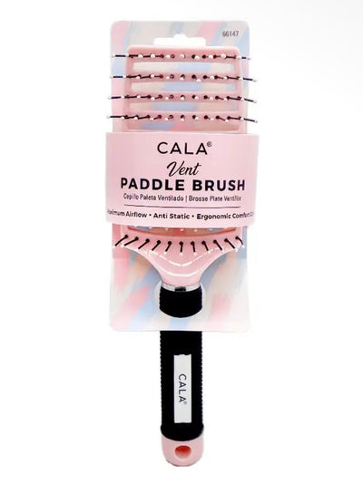 Cala 66147 Pink Vent Paddle Brush