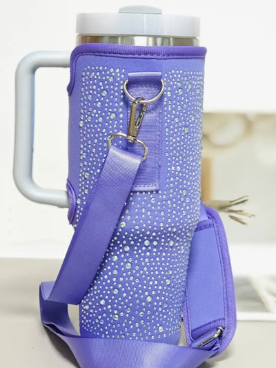 Bling Water Bottle Carrier Bag For Stanley Quencher H2.0