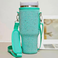 Bling Water Bottle Carrier Bag For Stanley Quencher H2.0