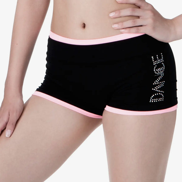 Dance Rhinestone Boyshorts
