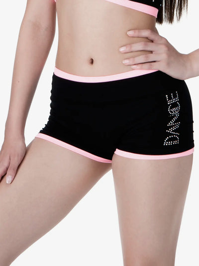 Dance Rhinestone Boyshorts