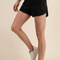 Stretch Woven 2 in 1 Active Shorts