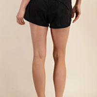 Stretch Woven 2 in 1 Active Shorts