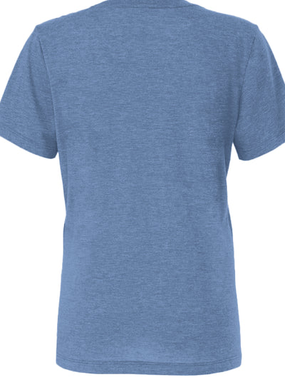 Blue Triblend - BACK