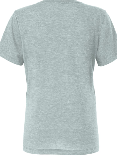 Dusty Blue Triblend - BACK